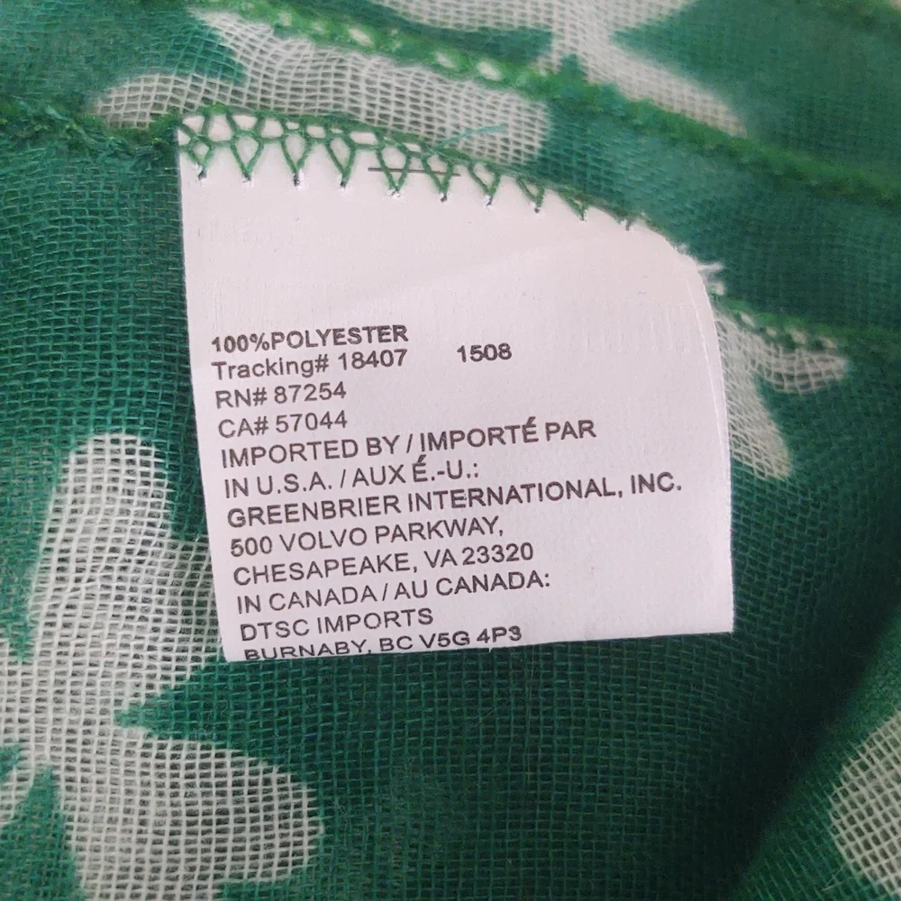 Pair of St. Patrick's Day Scarves
